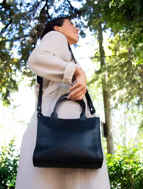 Cartera de cuero
