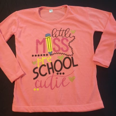 Remera estampa School