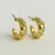 Brinco Dourado Pedraria - comprar online
