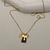 COLAR PERSONALIZADO PERSONALIZADO TRIO DOURADO