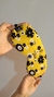 Máscara Tapa Olhos Pra Dormir - Amarelo Floral