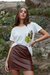 MINIFALDA CHOCOLATE - comprar online