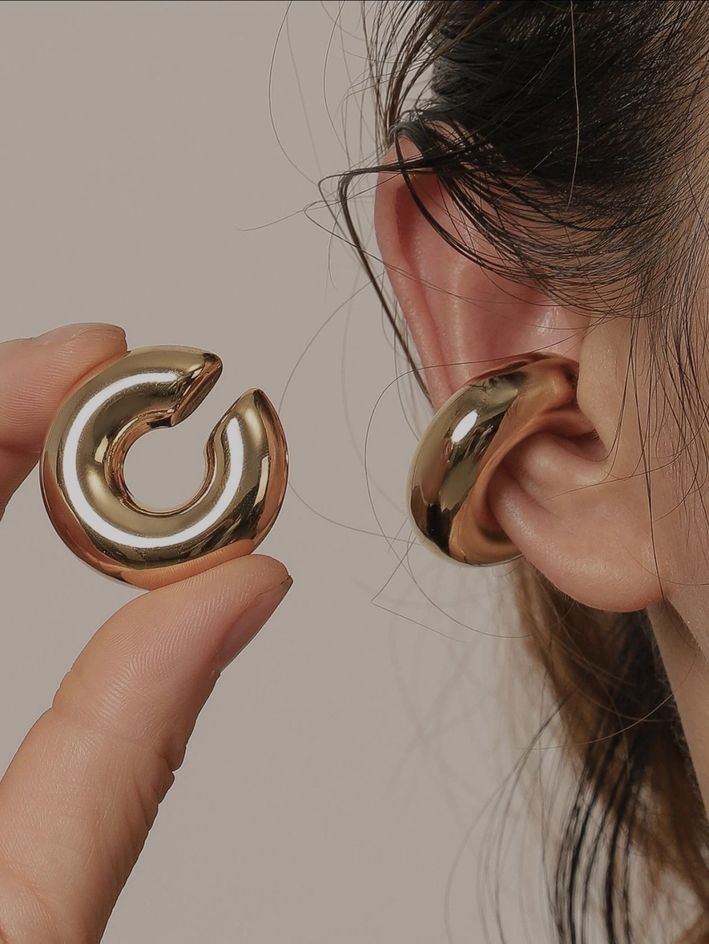 earcuff dorado