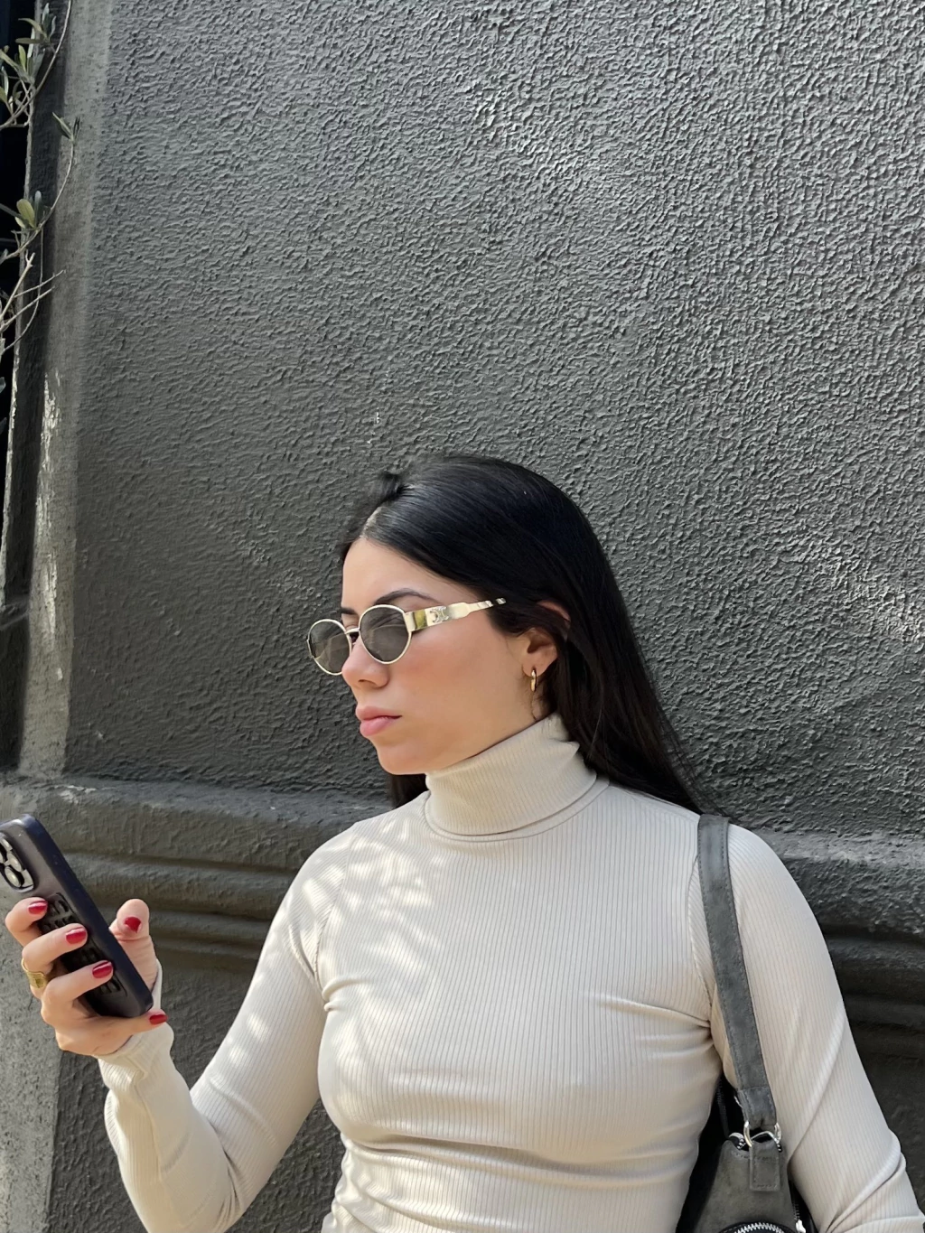 Lentes celine plateados