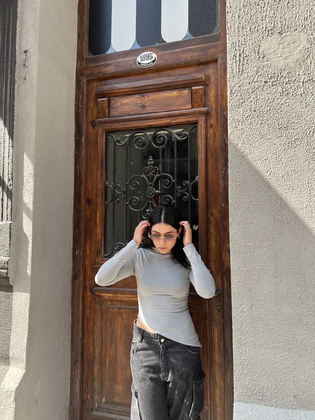 Top Sofi gris