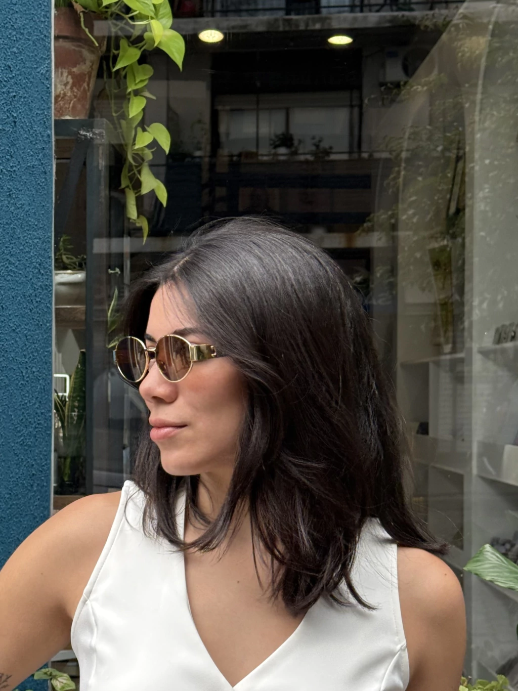 Lentes celine dorados