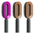 Escova de cabelo autolimpante para mulheres, escova de cabelo antiestática para perda de cabelo, massagem de airbag, pente de couro cabeludo - loja online
