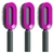 Escova de cabelo autolimpante para mulheres, escova de cabelo antiestática para perda de cabelo, massagem de airbag, pente de couro cabeludo na internet
