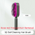 Escova de cabelo autolimpante para mulheres, escova de cabelo antiestática para perda de cabelo, massagem de airbag, pente de couro cabeludo - AVL Store