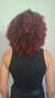 Peruca Wig Black Cacheada Preto com Vermelho - comprar online