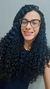 Peruca Wig Preta Cacheada