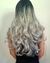 Peruca wig Preto Com Grisalho Ondulado - comprar online