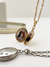 Relicário oval com strass - loja online