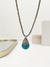 Colar boho turquesa (P) - comprar online