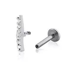 Piercing onda cravejada na internet