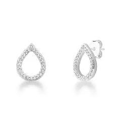 Brinco gota cravejada - comprar online
