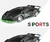 Imagem do Controle Remoto Racing Car Sports para Crianças, Veículo de Alta Velocidade, V