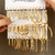 Conjunto de brincos TOBINO-Twist Heart para mulheres, brincos ocos dangle, brinc