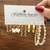 Conjunto de brincos TOBINO-Twist Heart para mulheres, brincos ocos dangle, brinc
