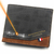 Carteira de couro fosco masculina, bolsa de moedas clássica, carteira masculina - loja online