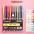Canetas Gel Metálica Glitter Colors, Adulto Coloring Book, Revistas, Desenho Ar - L.A Presentes