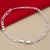 Corrente de Prata Esterlina 925 para Homens e Mulheres 4mm, Pulseira, Colar, Con - comprar online
