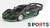 Controle Remoto Racing Car Sports para Crianças, Veículo de Alta Velocidade, V