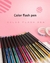 Canetas Gel Metálica Glitter Colors, Adulto Coloring Book, Revistas, Desenho Ar
