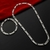 Corrente de Prata Esterlina 925 para Homens e Mulheres 4mm, Pulseira, Colar, Con - comprar online