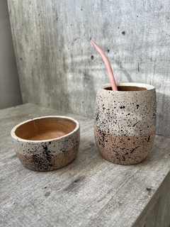 Cuenco algarrobo pintado - comprar online