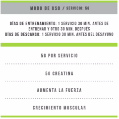 MONOHIDRATO DE CREATINA - Atlas Padel Center