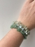 Trio Pulseiras Saúde - Quartzo Verde/ Jade/ Agua Marinha - comprar online