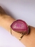 Bracelete Agata Rosa