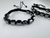 pulseira quadrada hematita