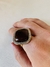 Anel Obsidiana Fumê