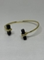 Imagem do Pulseira folhada a ouro e pedra natural