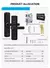 Zemismart-cerradura electrónica inteligente con WiFi + cilindro biométrico en internet
