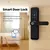 Zemismart-cerradura electrónica inteligente con WiFi + cilindro biométrico en internet