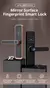 Zemismart-cerradura electrónica inteligente con WiFi + cilindro biométrico - Cl1ck Stream