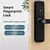 Zemismart-cerradura electrónica inteligente con WiFi + cilindro biométrico - comprar online