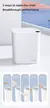 Cubo de basura con Sensor inteligente, papelera con pantalla, recarga automátic - Cl1ck Stream