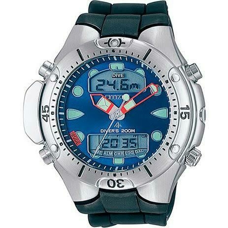 Relogio Citizen Aqualand Pulseira de Borracha