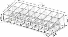 Organizador de maquillaje Acrílico x24 - DOMUS NOVA
