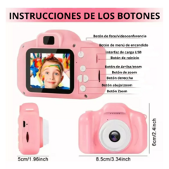 Cámara digital para niños con Juegos en internet