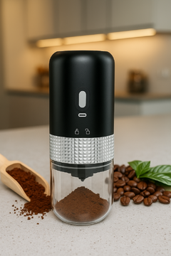 Molino portátil para granos de café