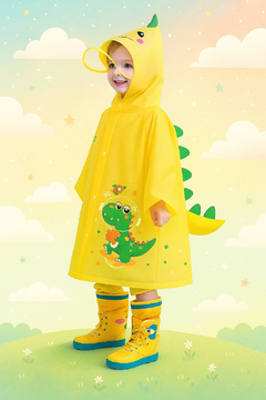 Poncho pilotín para lluvia