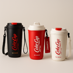 Vaso Térmico con tapa antiderrame Acero Inox