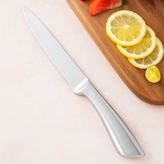 Cuchillo recto mango metálico - comprar online