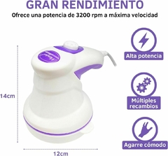 Masajeador eléctrico relaja, quema grasa, tonifica celulitis en internet