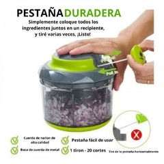 Procesadora manual chopper - tienda online
